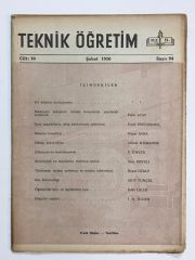 Teknik Öğretim Dergisi Sayı:94 / 1950 - Dergi