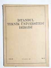 İstanbul Teknik Üniversitesi Dergisi Sayı: 4 / 1966 - Dergi