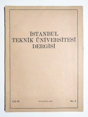İstanbul Teknik Üniversitesi Dergisi Sayı:3 / 1972