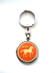 Doğru Yol Partisi - Yuvarlak Kırat anahtarlık