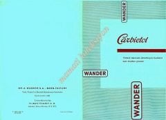Wander ilaç tanıtım - Carbietol - Efemera