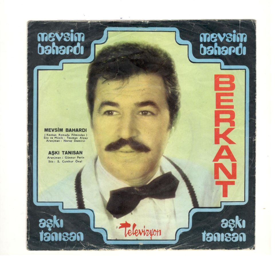 Berkant - Mevsim bahardı * Film müziği - Plak kapağı  (Sadece kapaktır, içerisinde plak yoktur.)