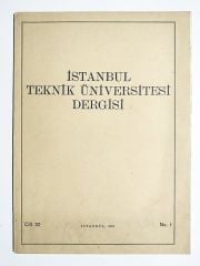 İstanbul Teknik Üniversitesi Dergisi Sayı:1 / 1974 - Dergi