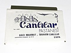 Canlılar Pastanesi / Urfa - Şekerleme kutusu