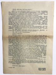 Türkiye Devrimci Komunist Partisi - 1980 1 Mayıs Bildirisi