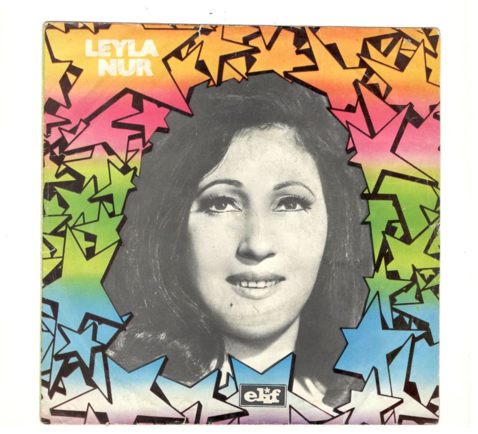 Leyla NUR - Plak kapağı  (Sadece kapaktır, içerisinde plak yoktur.)