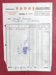 Dadaş Kollektif Şirketi - Fatura