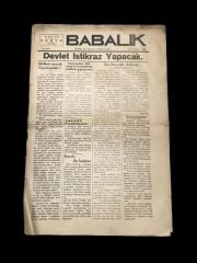 KONYA. Babalık gazetesi - 26 Mayıs 1936