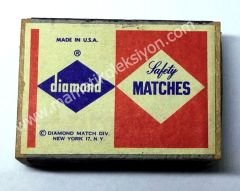 Diamond Safety Matches U.S.A.  - Kibrit