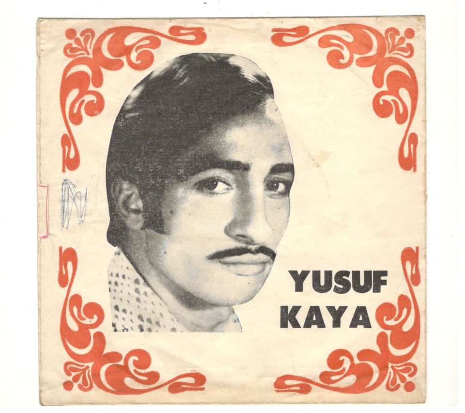 Yusuf KAYA - Plak kapağı  (Sadece kapaktır, içerisinde plak yoktur.)