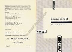 Wander ilaç tanıtım - Aminocardol Theopylline ethylene - Efemera