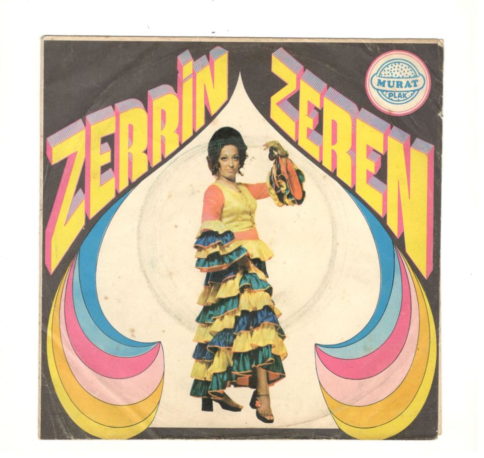 Zerrin ZEREN - Plak kapağı  (Sadece kapaktır, içerisinde plak yoktur.)
