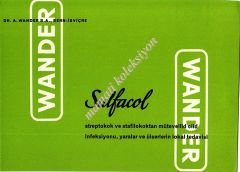 Wander kurutma kağıdı - Sulfacol - Efemera