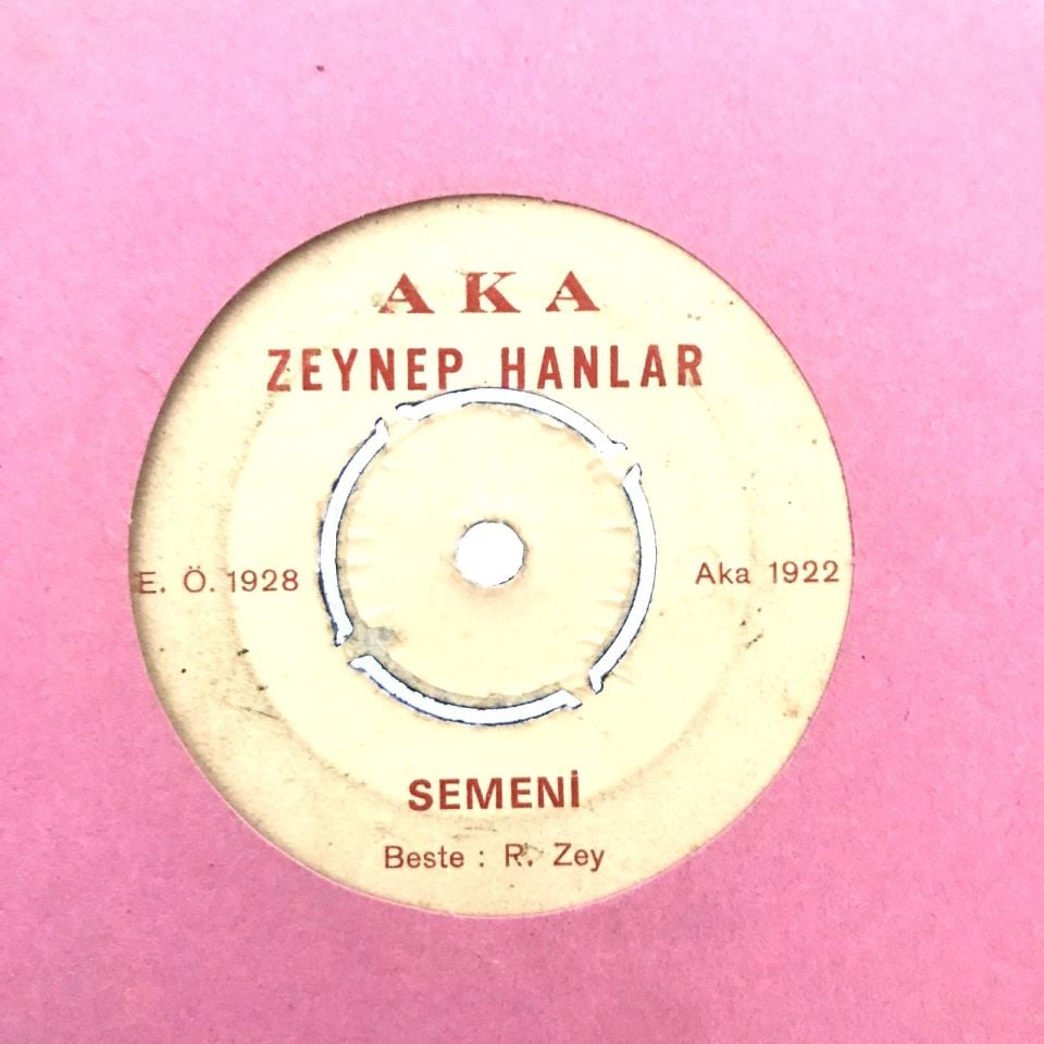 Semeni - Arzu gızım / Zeynep HANLAROVA - Azeri Plak