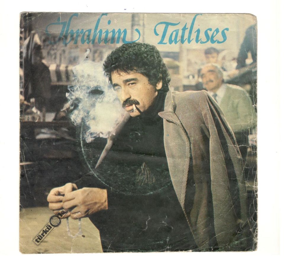 İbrahim TATLISES - Plak kapağı  (Sadece kapaktır, içerisinde plak yoktur.)