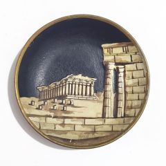 Partenon - El yapımı duvar tabağı
