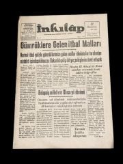 Erzurum / İnkılap gazetesi - 21 Haziran
