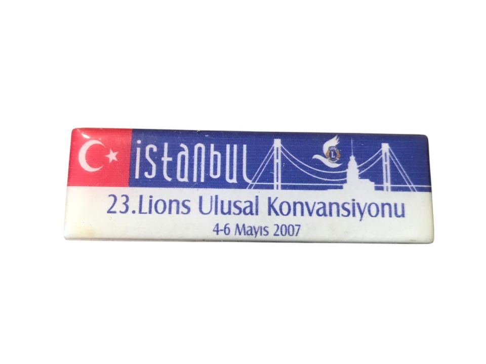 İstanbul 23. Lions Ulusal Konvansiyonu 2007 - Eski Rozet