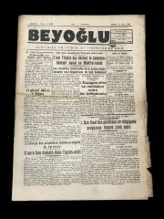 Beyoğlu Gazetesi - 17 Avril 1943