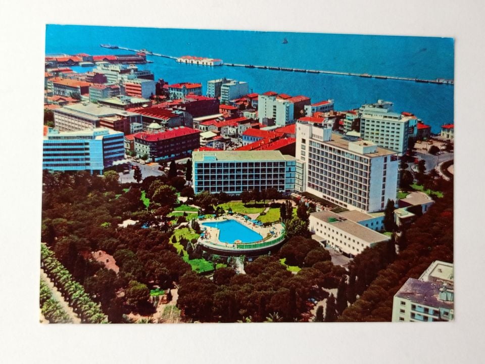 İzmir - Büyük efes oteli - Kartpostal