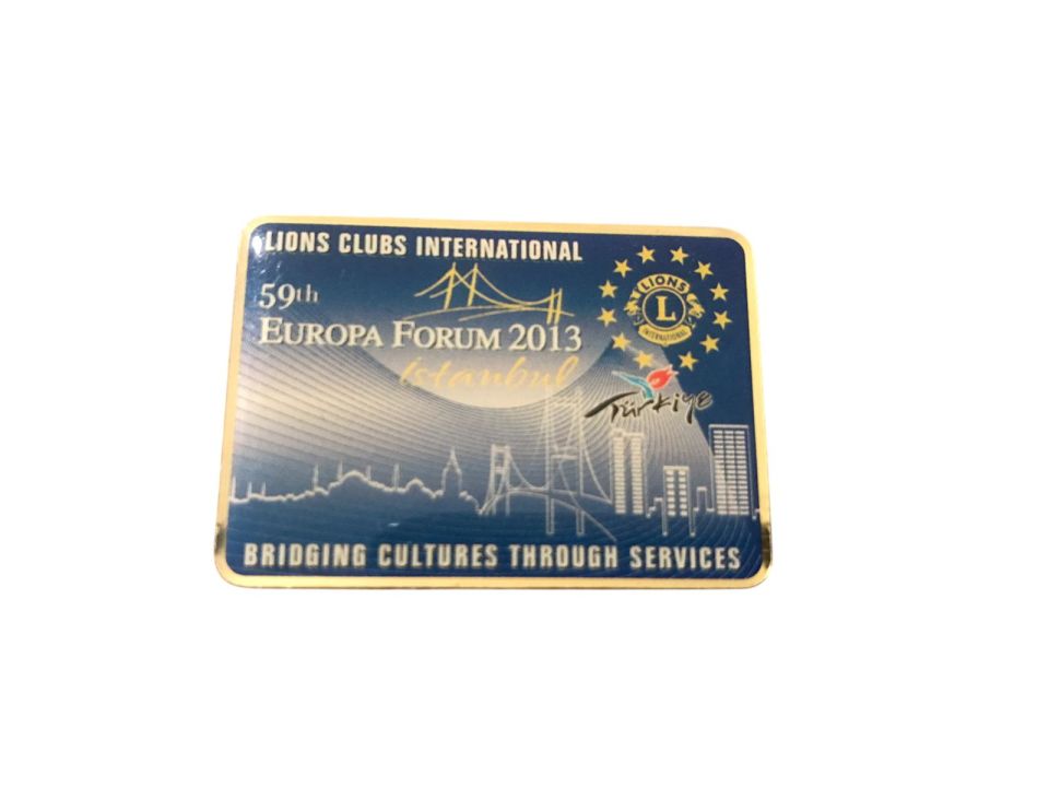 59th Europa Forum 2013 Lions Club - Eski Rozet