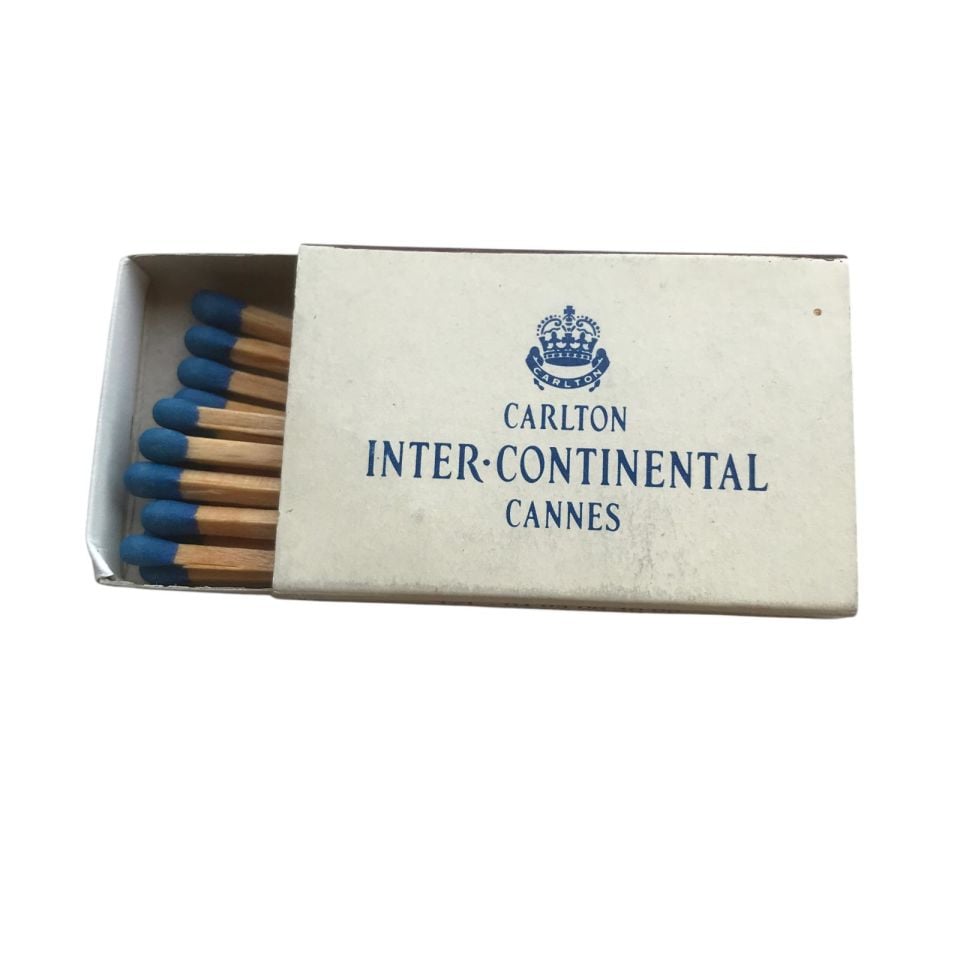 CARLTON  INTER-CONTINENTAL - CANNES / Eski Kibrit