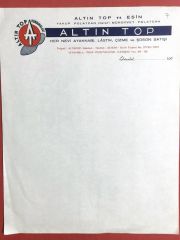 Altın Top Kunduraları - Antetli Kağıt