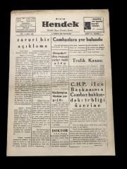 Bizim Hendek Gazetesi - 3 Temmuz 1967