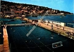 İstanbul ve incileri, Burgazada ve su topu - Kartpostal