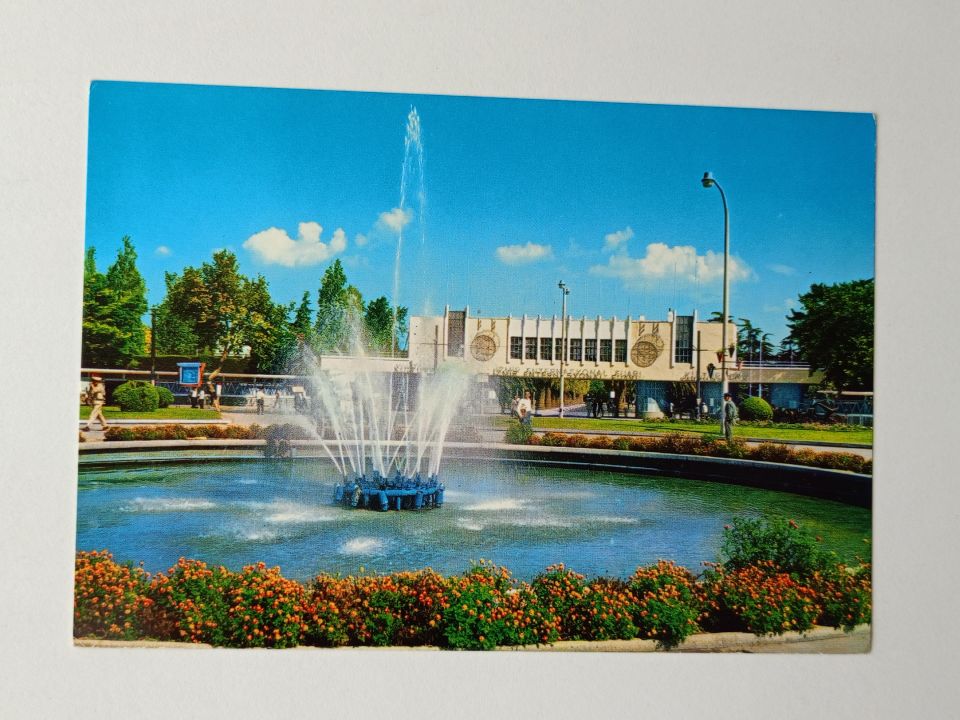 İzmir - Enternasyonel fuarı 9 eylül kapısı - Kartpostal