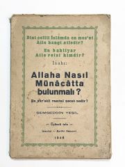 Allah'a Nasıl Münacatta Bulunmalı? / Şemseddin YEŞİL - Kitap