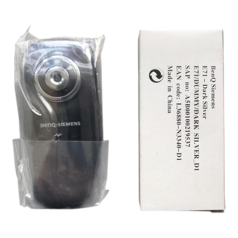 BENQ-SIEMENS E71 DARK SILVER - Maket Telefon / 13 adet