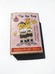 Tip ile Tap  WM 74 / 1974 Dünya kupası - Çıra kibrit