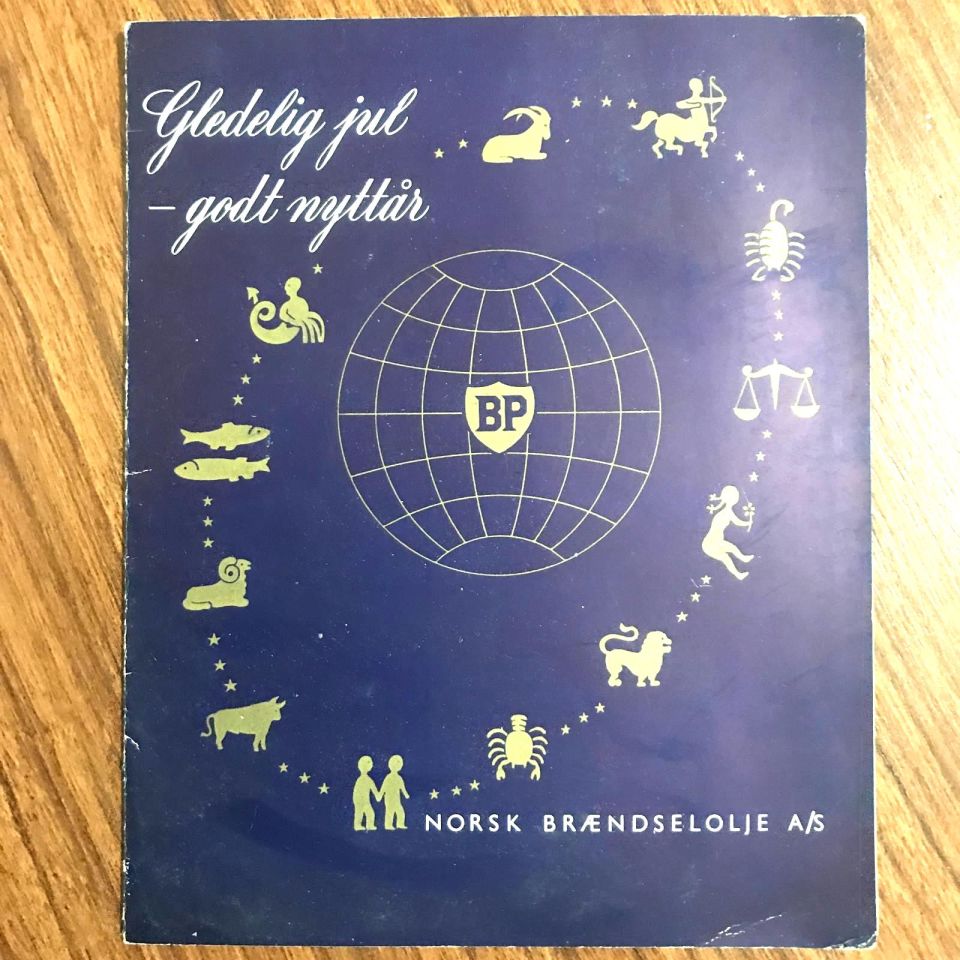 BP Norsk Brandselolje - Açılır Reklam Kart