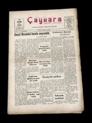 Demokrat Çaykara Gazetesi - 30 Ekim 1959