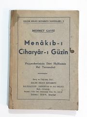 Menakıb-ı Ciharyar-ı Güzin / Mehmet GAVSİ - Kitap