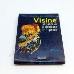 Visine kibrit Tıp - Eczacılık kibritleri Pfizer