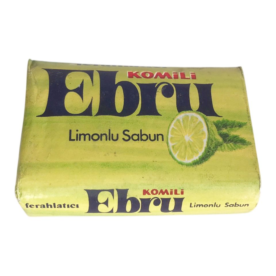 Ferahlatıcı Komili Ebru Limonlu sabun - Ambalajlı