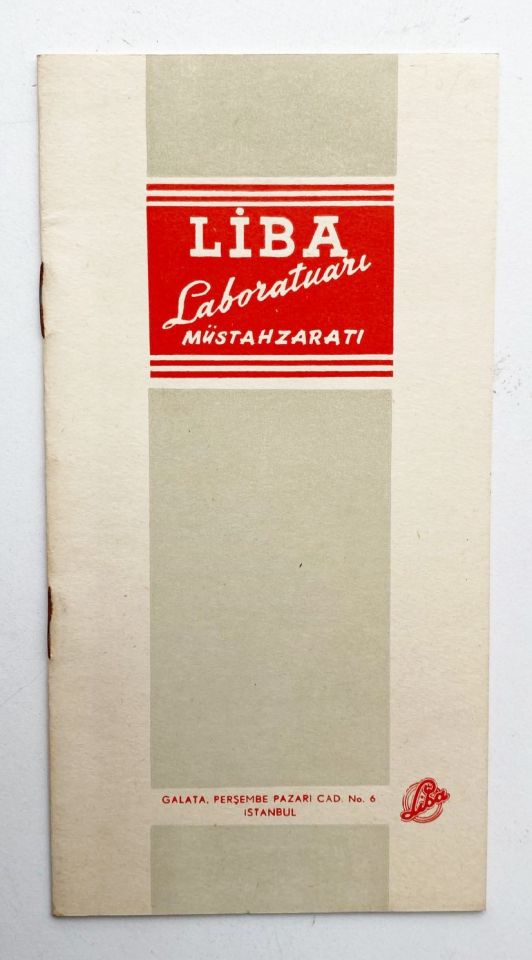 Liba Laboratuarı Müztahzaratı - 14 sayfa broşür