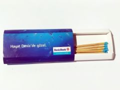 Hayat denizde güzel / Denizbank - Büyük boy kibrit