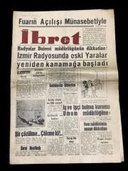 İzmir Fuar - İbret gazetesi / 20 Ağustos 1963