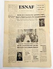 Esnaf gazetesi, 27 Ağustos 1968, Sayı:2 Adana - Efemera