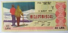 9 Şubat 1979 / Yarım bilet - Piyango biletleri