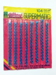 104 Patlar Shots Supermatic / Oyuncak tabanca kapsülü