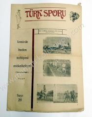Türk Sporu gazetesi, Eylül 1941, Sayı:28 - Efemera