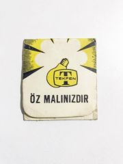 Tekfen Öz Malınızdır - Güneş Batar Tekfen Doğar / Plastik Kürdan