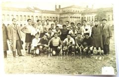 Taksim stadı futbolcular toplu halde - 6x9 cm Fotoğraf