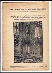 Eminönü Halkevi tarih ve müze şubesi neşriyatından Sayı 1 - Kitap