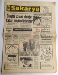 Sakarya gazetesi, 5 Mart 1980 - Efemera