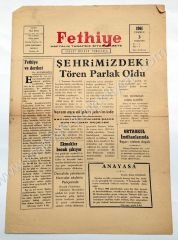 Fethiye gazetesi, 3 Temmuz 1961 Sayı:3 - Efemera